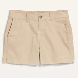 NWT Old Navy Khaki Everyday Shorts 3.5" Inseam Size 8